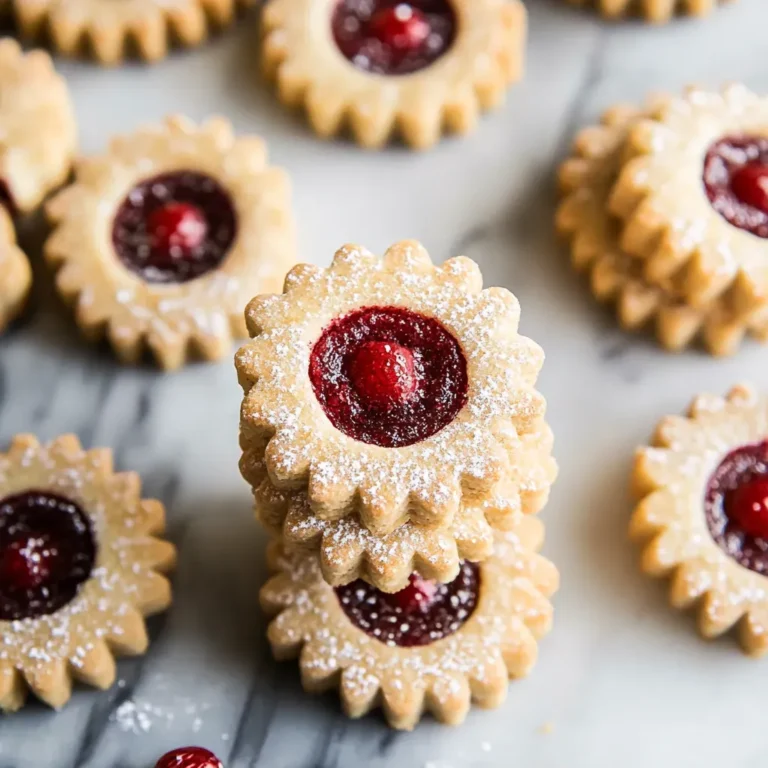 Delicious Homemade Linzer Cookies Recipe