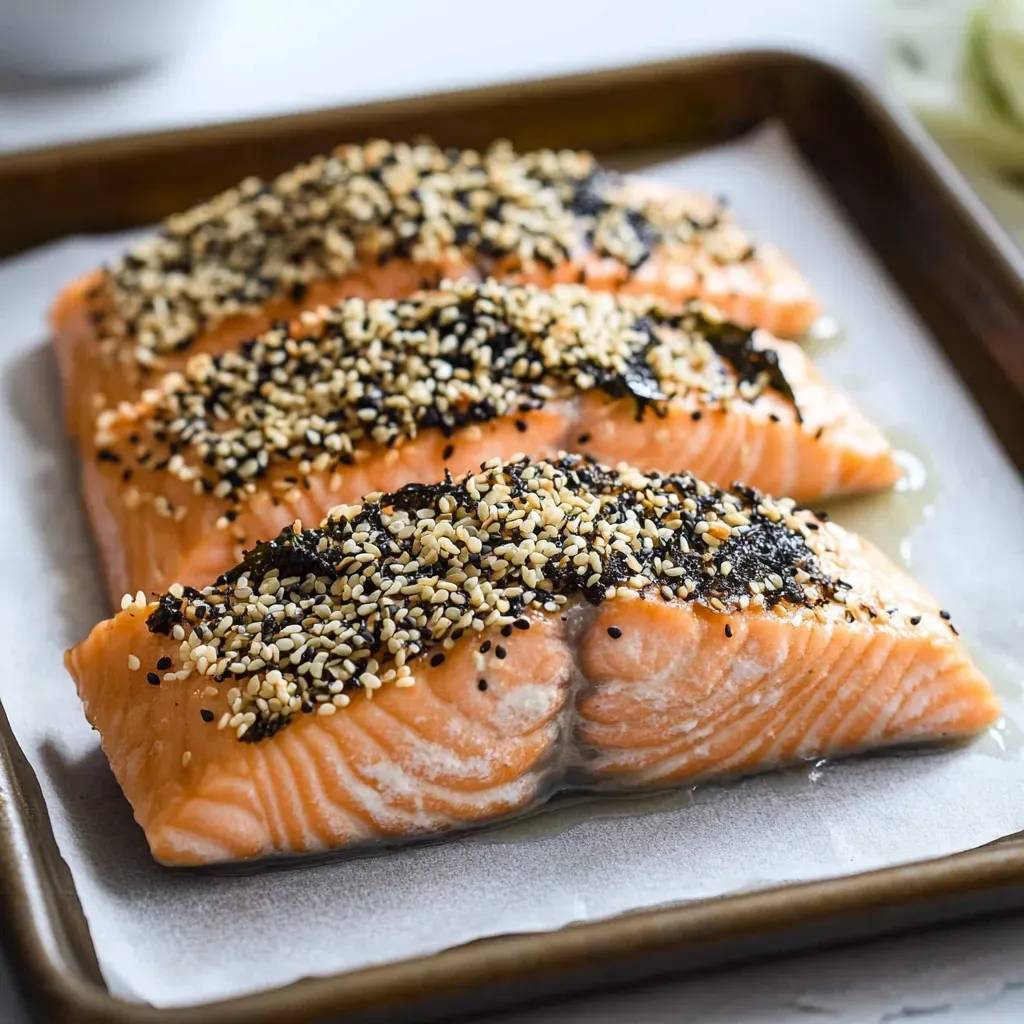 Delicious Japanese Furikake Salmon Recipe