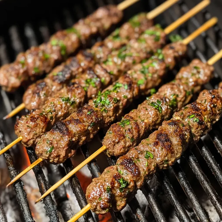 Delicious Lebanese Kafta Kebabs Recipe
