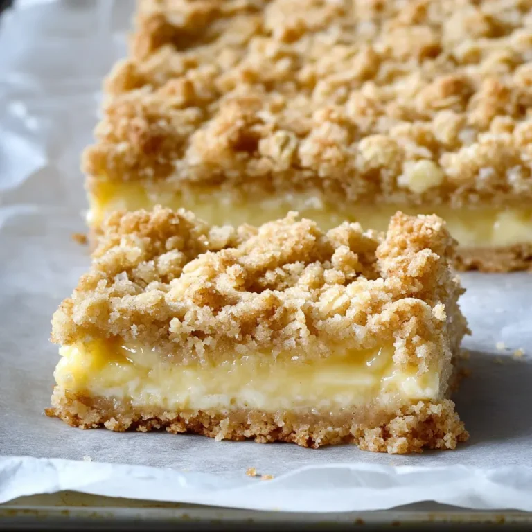 Delicious Lemon Crumb Bars Recipe
