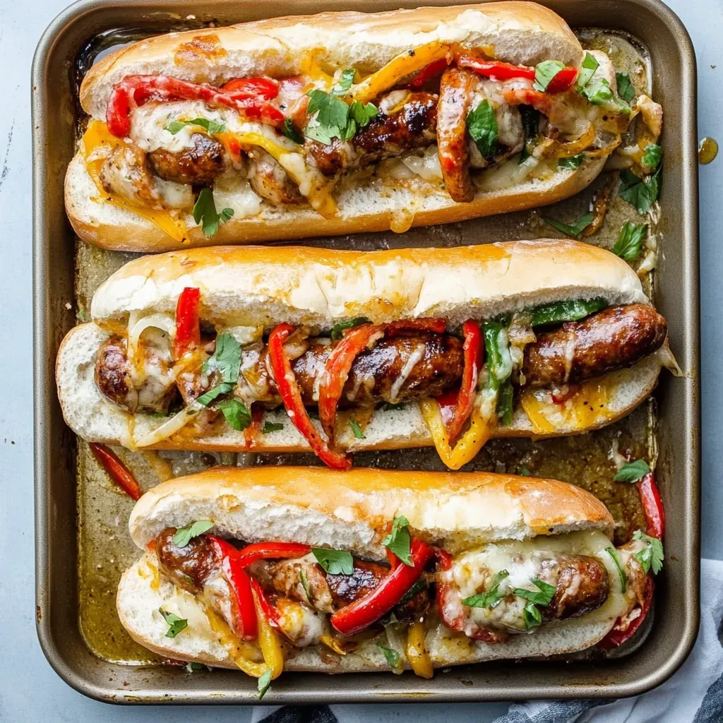 Delicious Pan Roasted Sausage Sandwich Recipe