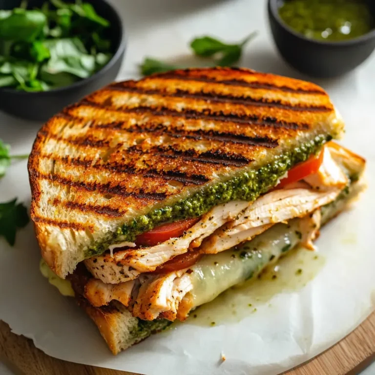 Delicious Pesto Chicken Sandwich Recipe