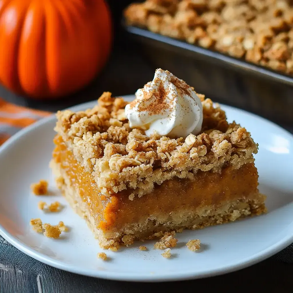 Delicious Pumpkin Pie Bars Recipe - Easy and Quick!