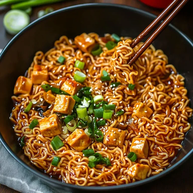 Delicious Ramen Noodle Bowl Recipe