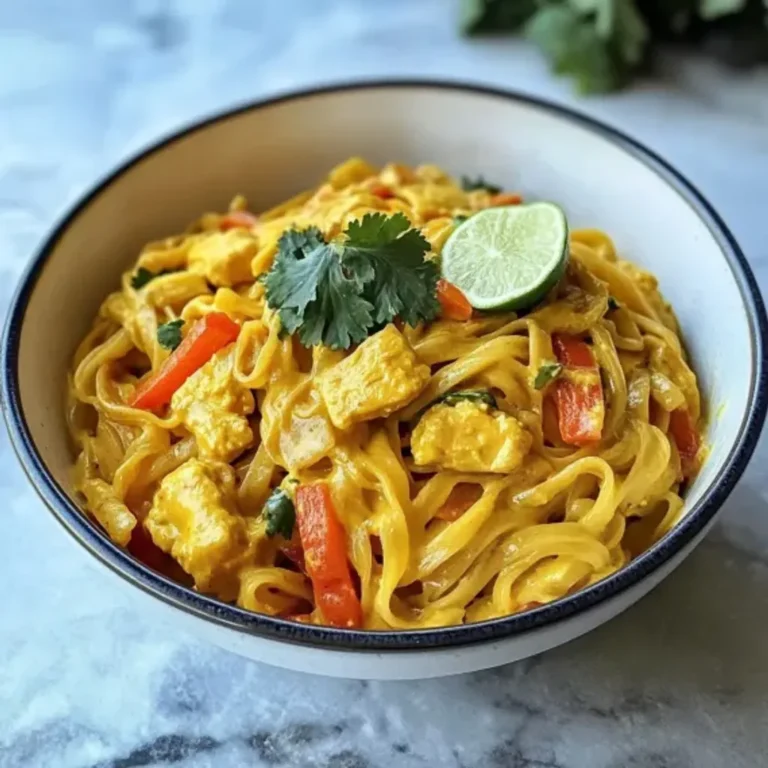 Delicious Spicy Yellow Curry Noodles Recipe
