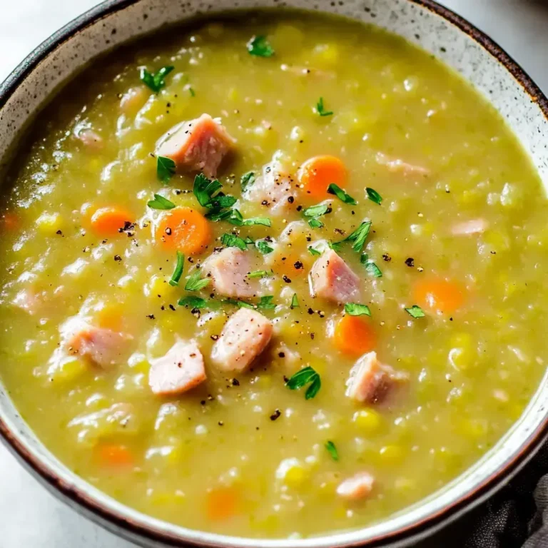 Delicious Split Pea Soup Recipe