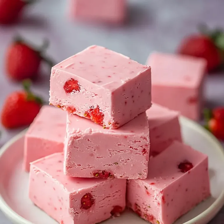 Delicious Strawberry Fudge: Easy Recipe for Sweet Dessert
