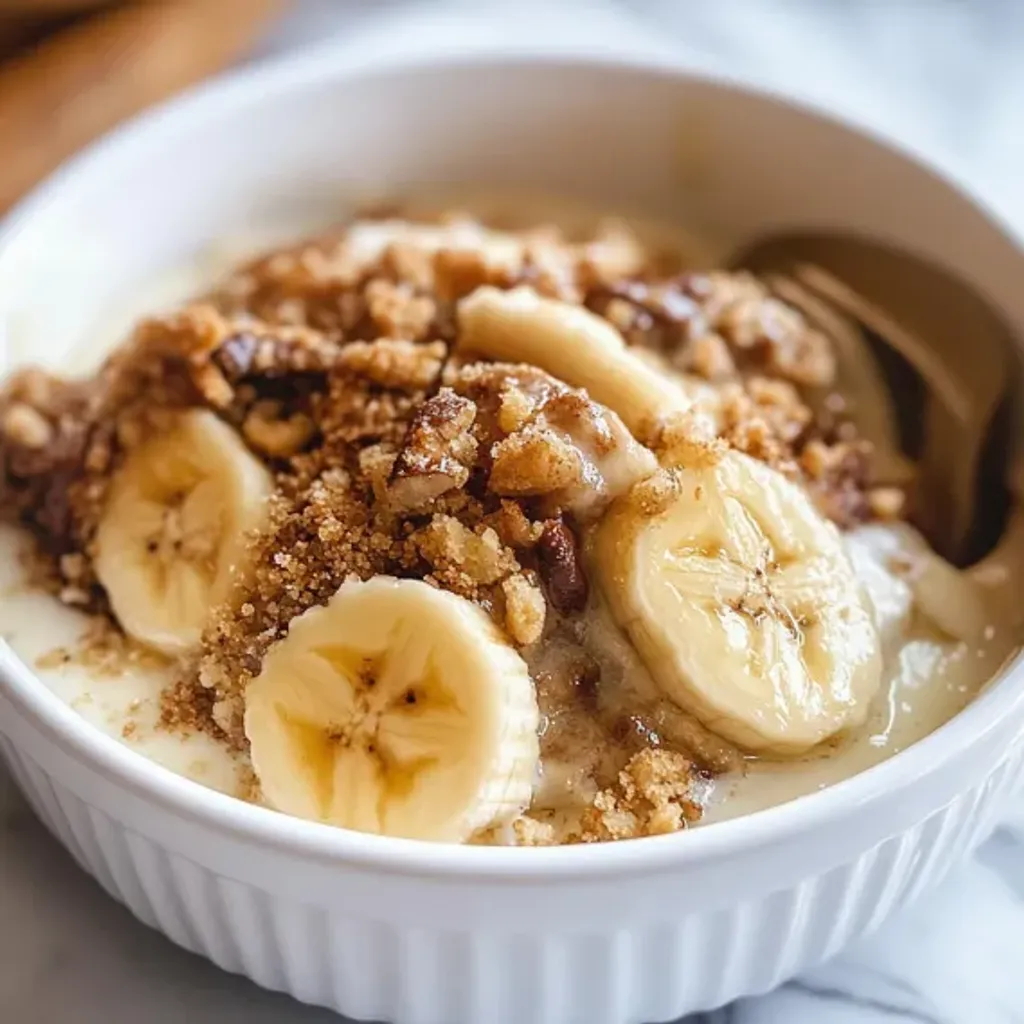Delicious Warm Banana Crunch Recipe