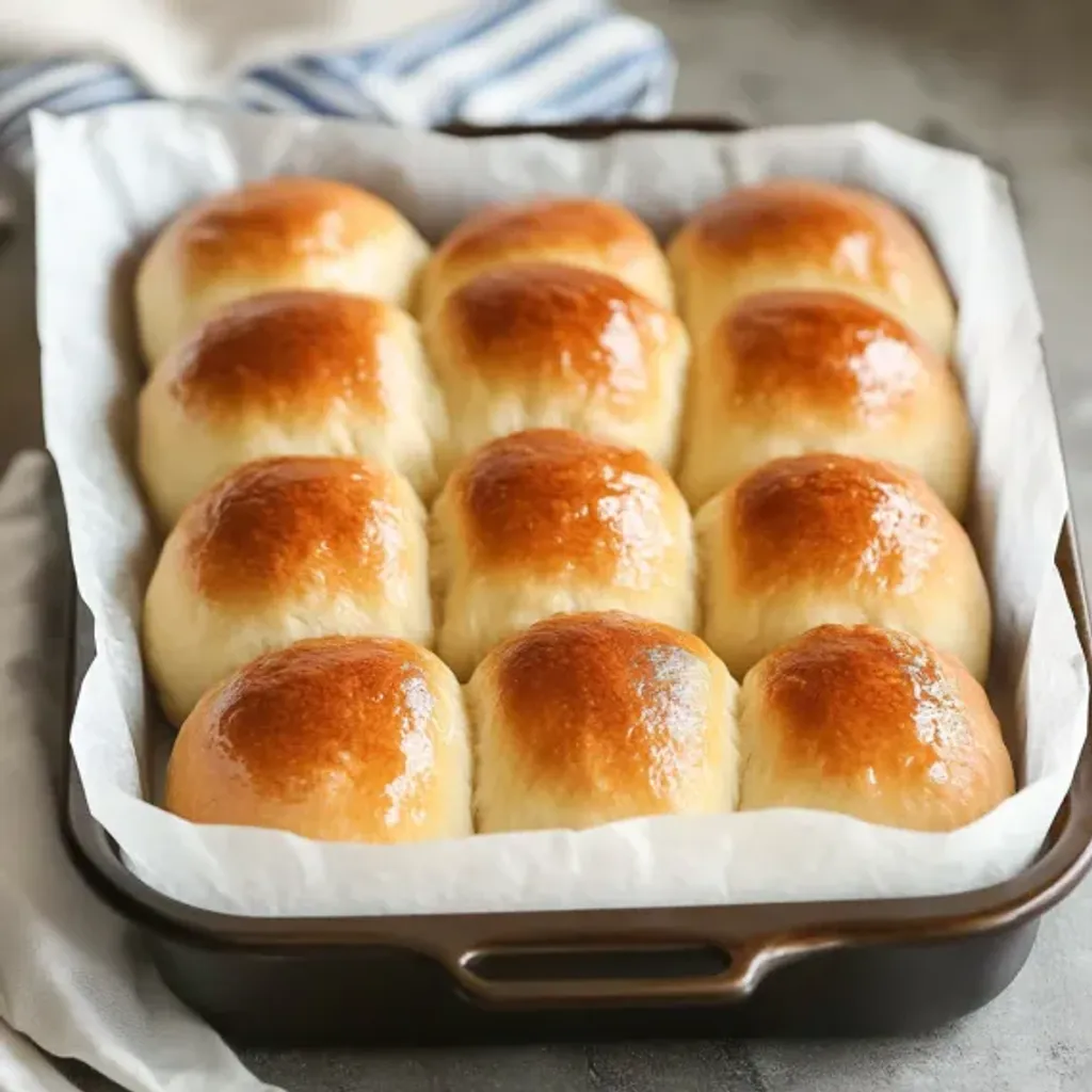 Easy No-Knead Fluffy Rolls Recipe