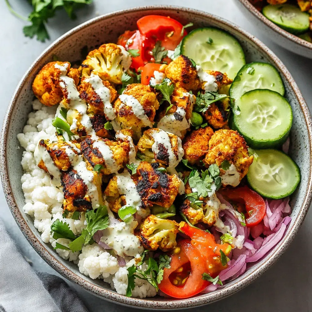 Flavorful Cauliflower Shawarma Bowl Recipe