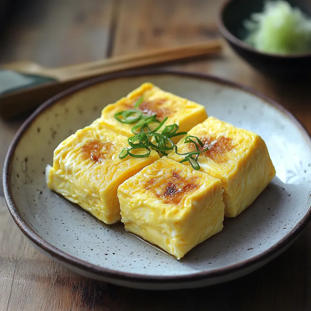 Fluffy Japanese Tamagoyaki Recipe