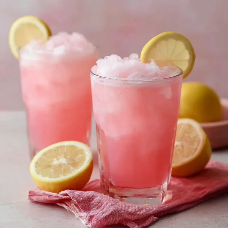 Fluffy Pink Lemonade Delight