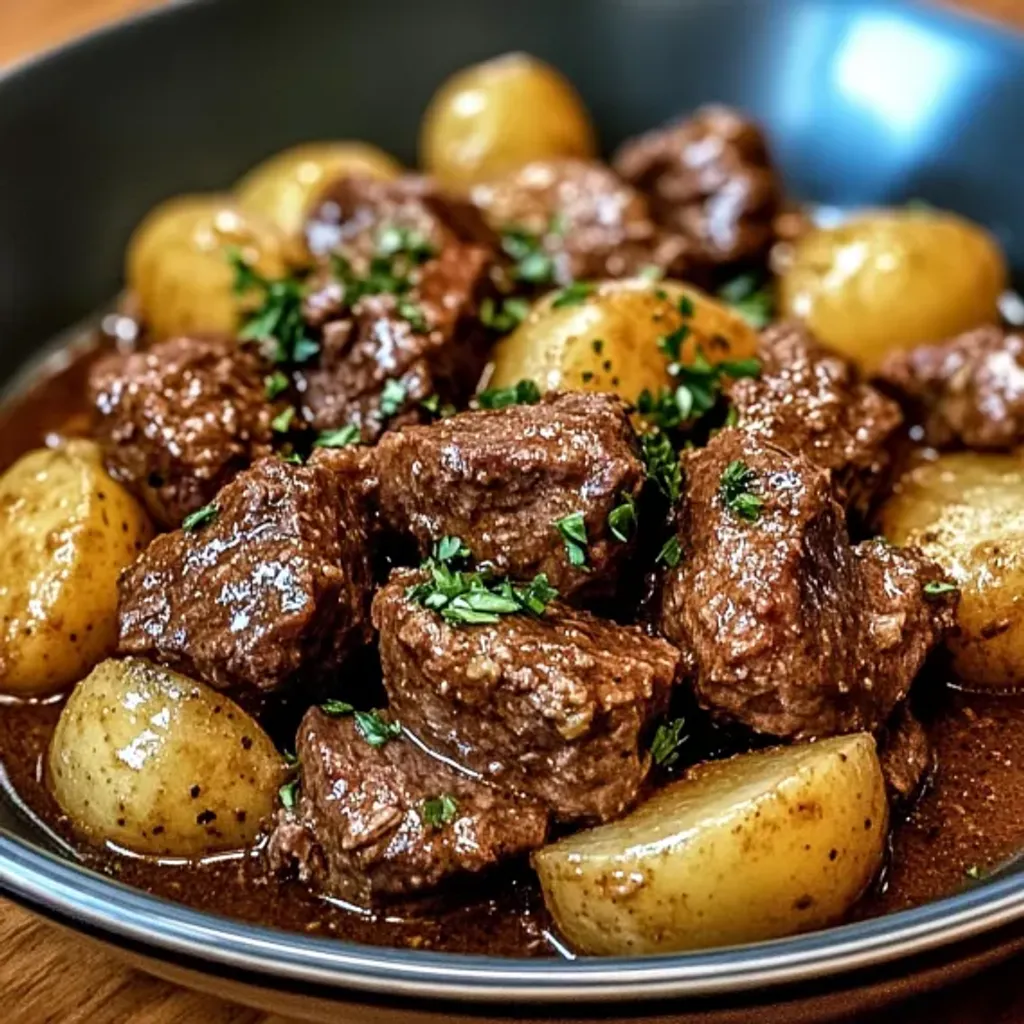 Garlic Beef Potato Bake: Easy and Delicious Recipe