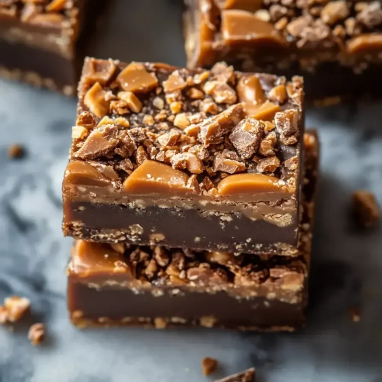 Homemade Butterfinger Bars Recipe