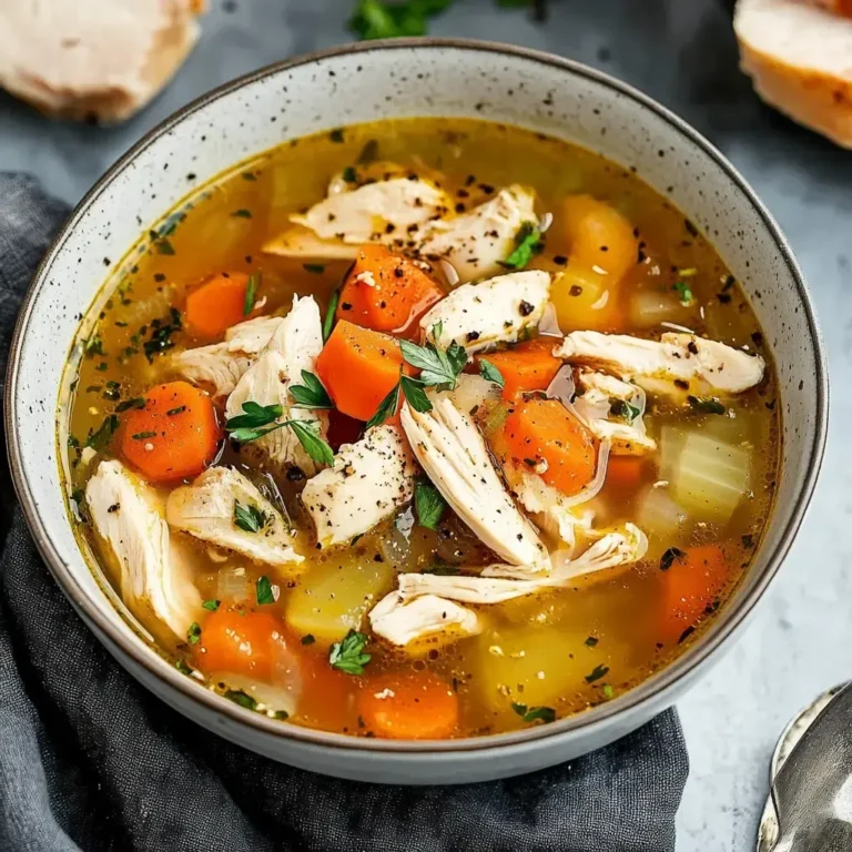 Immune-Boosting Chicken Soup Recipe