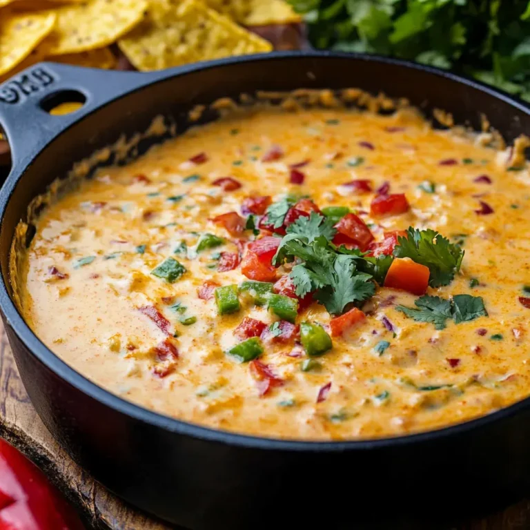 Irresistible Loaded Queso Dip Recipe