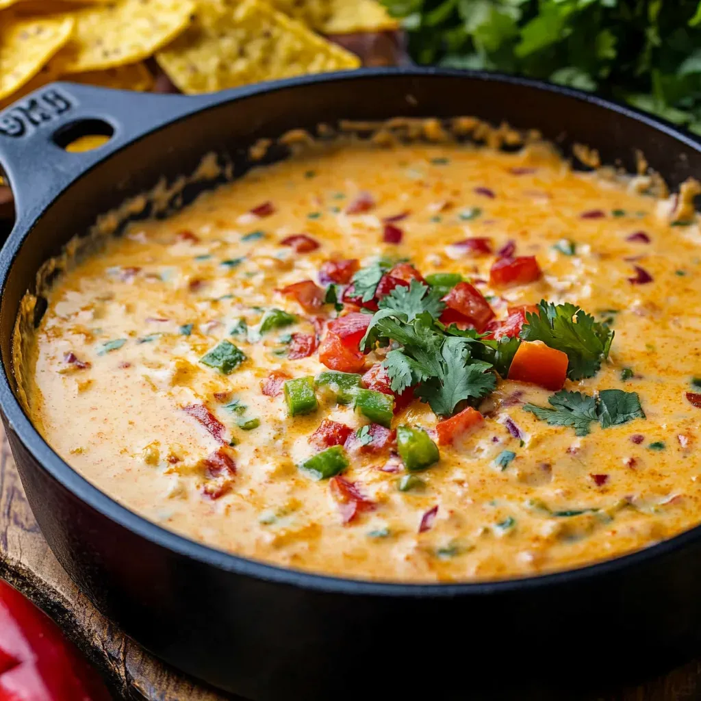 Irresistible Loaded Queso Dip Recipe