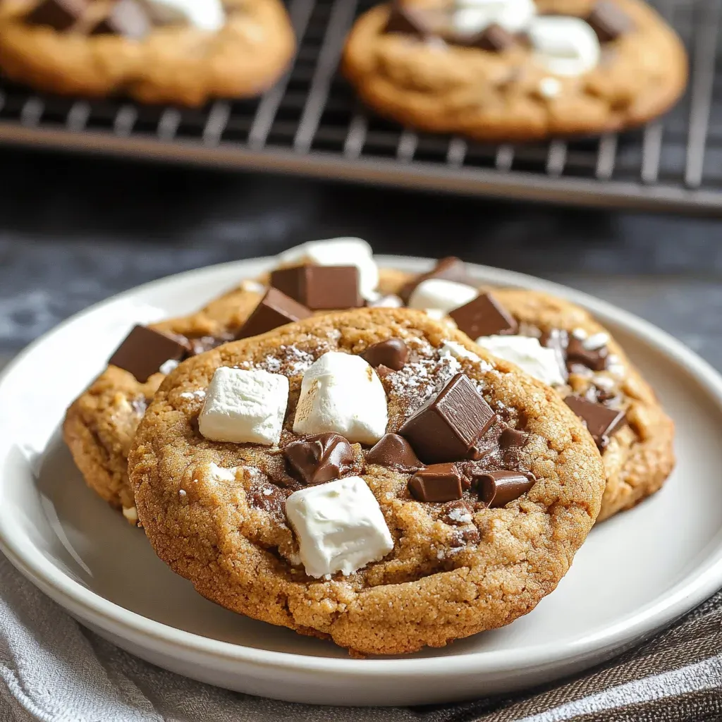 Irresistible S'mores Cookies Recipe