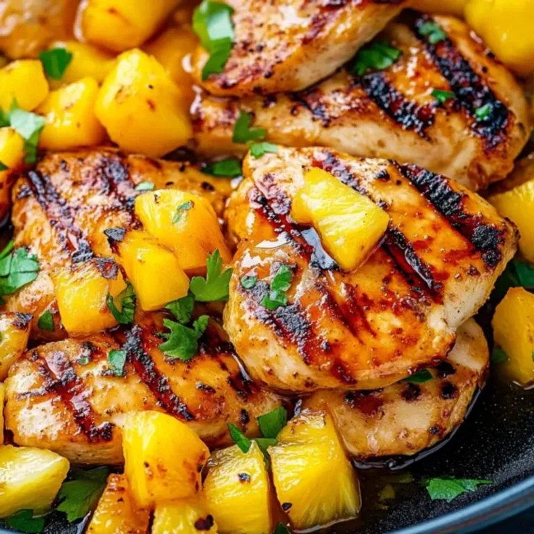 Mango Pineapple Grilled Chicken: Delicious Tropical Recipe