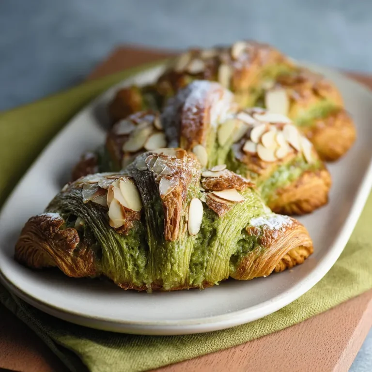 Matcha Almond Croissants Recipe - Delicious and Easy!