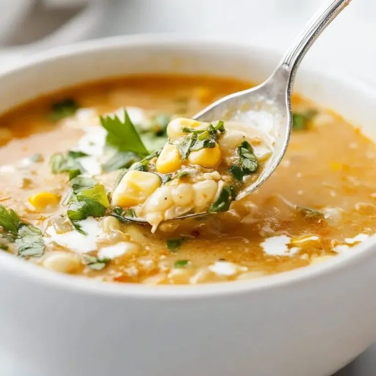 Mexican Street Corn Chicken Soup