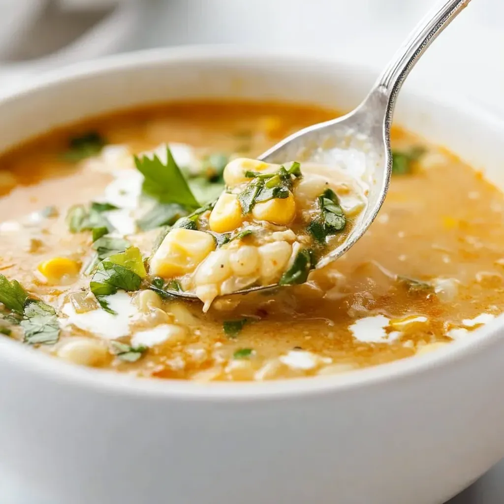 Mexican Street Corn Chicken Soup