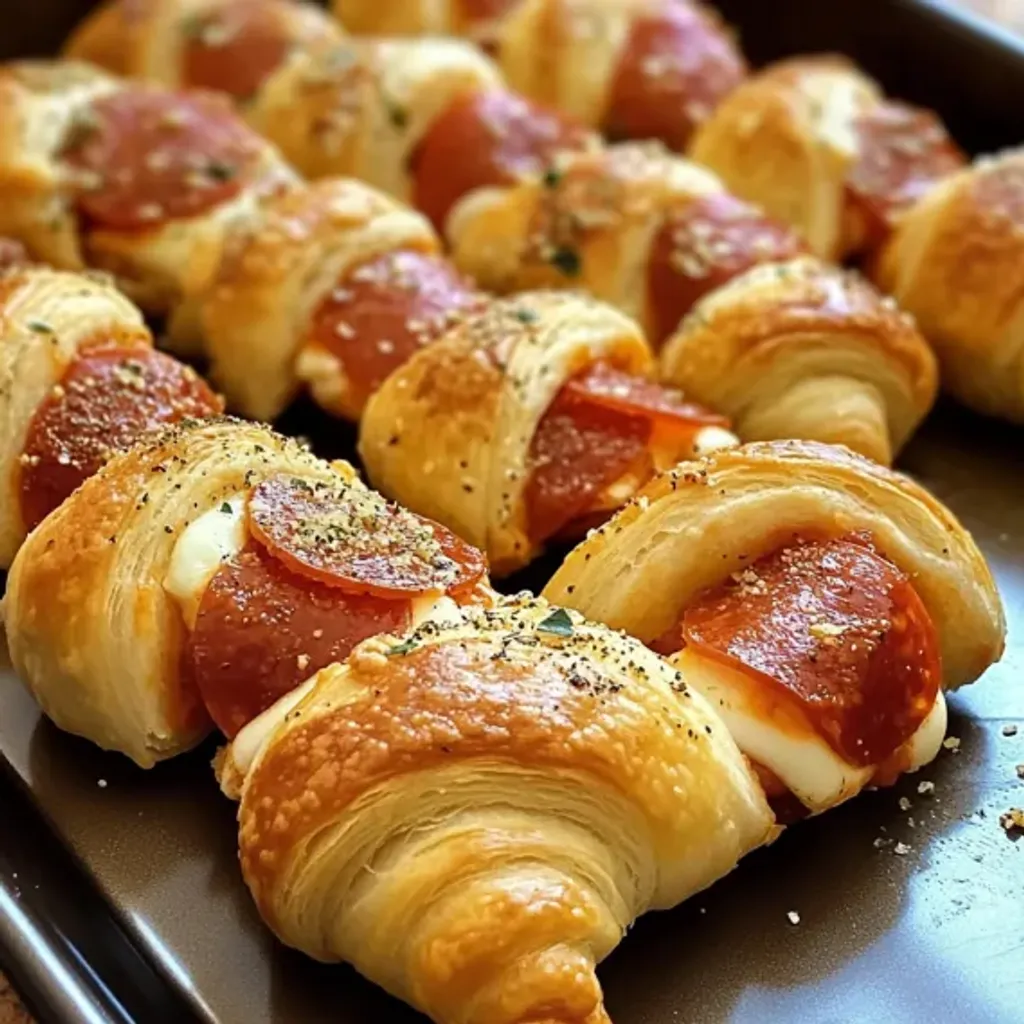 Pepperoni Cheese Croissant Bites: Delicious Appetizer Recipe
