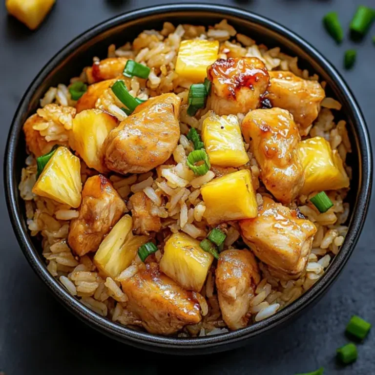 Pineapple Chicken Rice Recipe: Delicious and Flavorful Dish