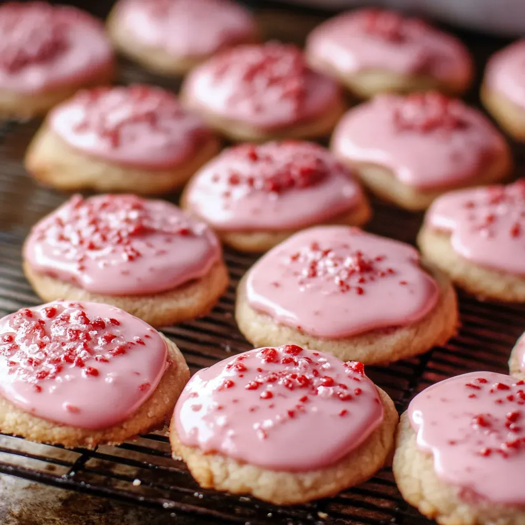 Pink Strawberry Cookies Recipe: Sweet & Chewy Delight