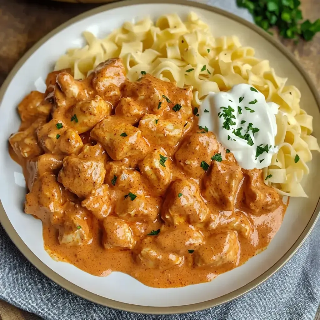 Quick and Easy Chicken Paprikash Recipe