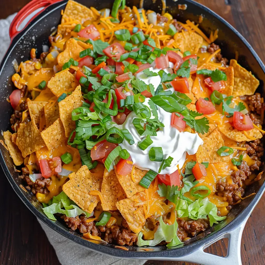 Quick and Easy Walking Taco Casserole Recipe