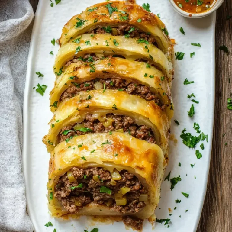 Savory Beef and Potato Roll Recipe