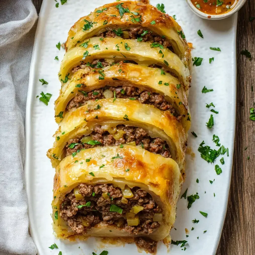 Savory Beef and Potato Roll Recipe