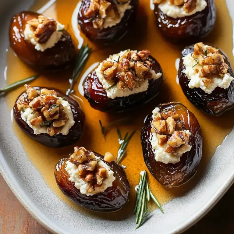 Savory Cheese-Stuffed Dates