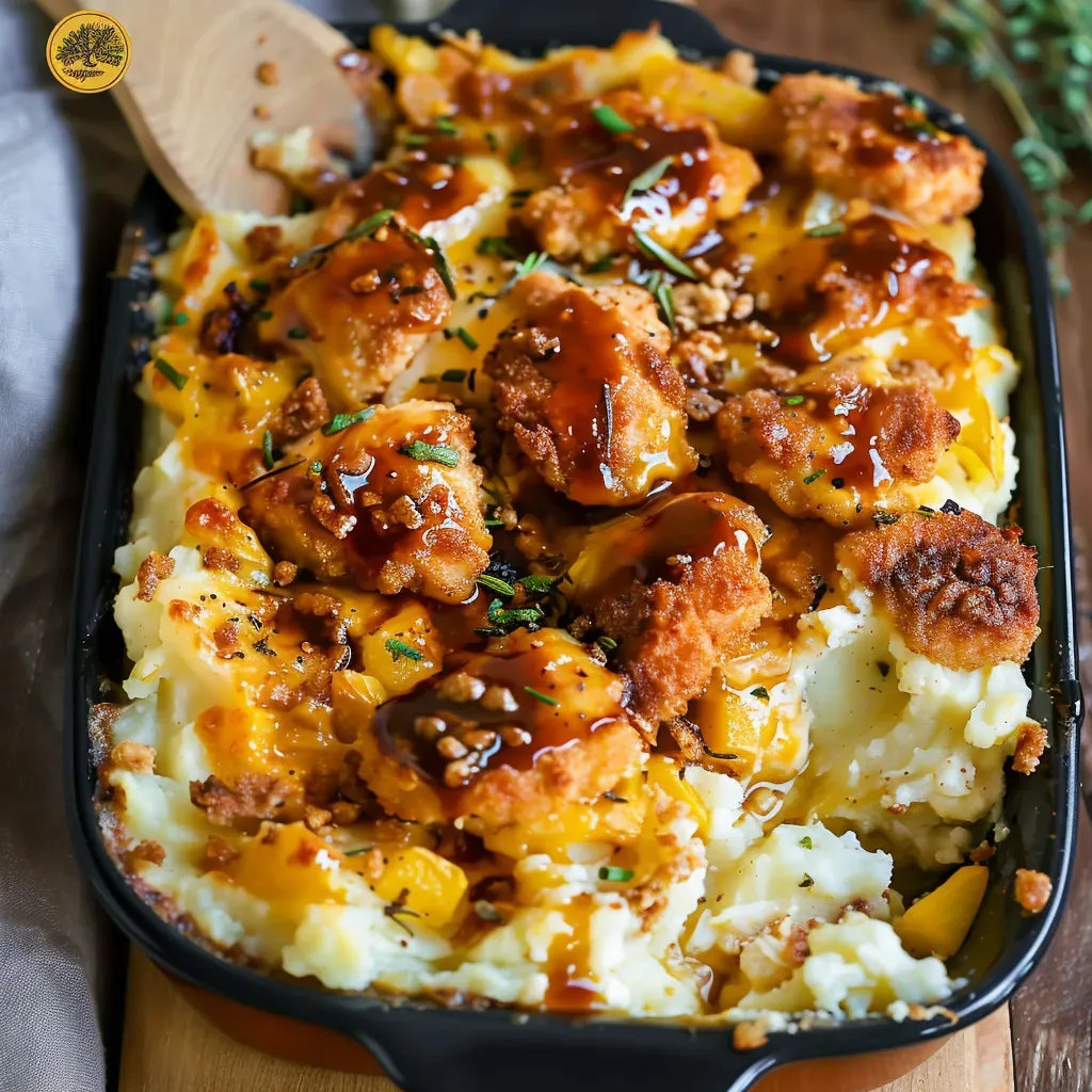 Savory Chicken Potato Casserole Recipe