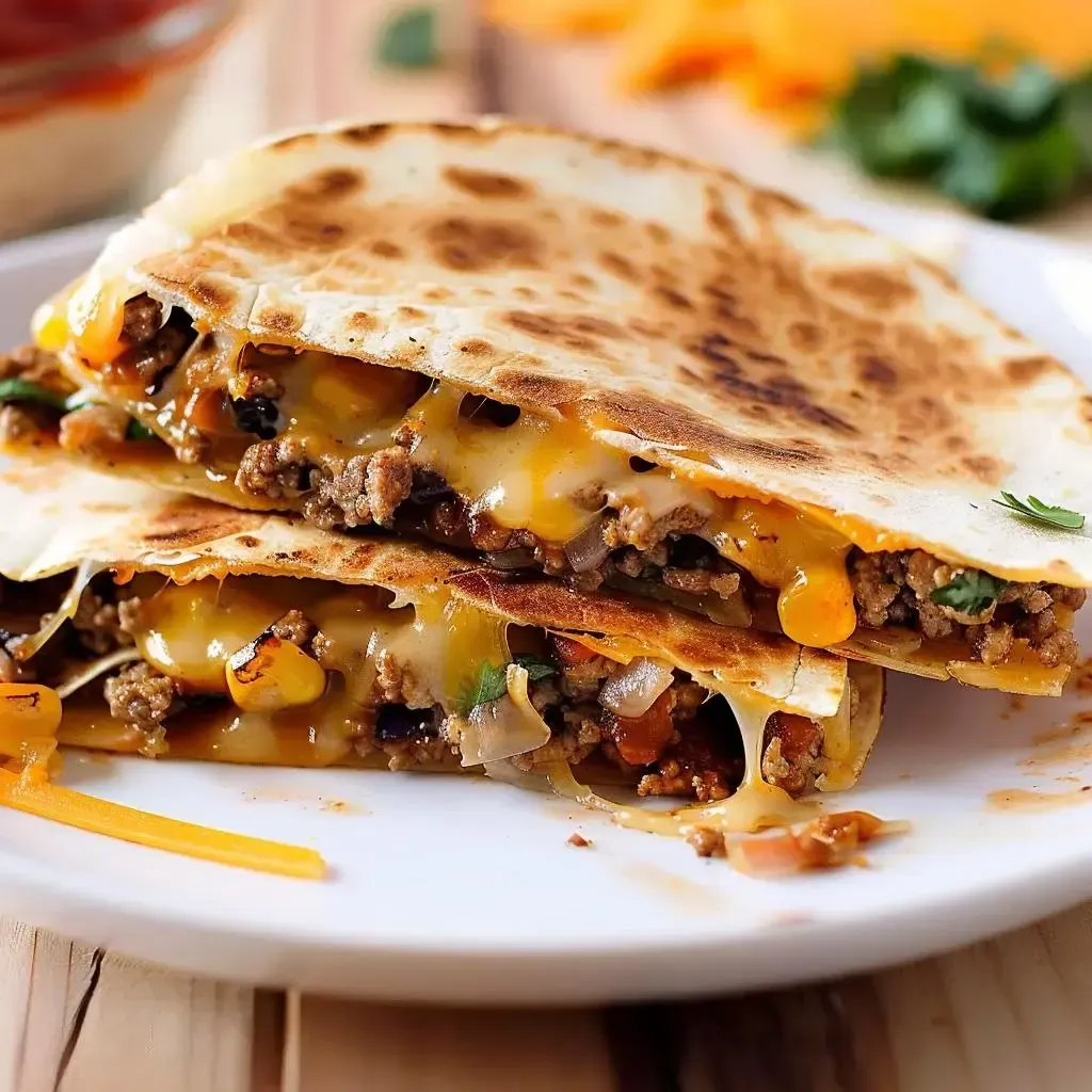 Savory Ground Beef Quesadillas: Easy Recipe for a Crowd