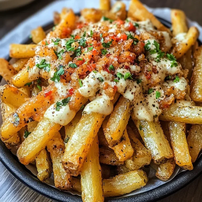 Savory Louisiana Voodoo Loaded Fries Recipe