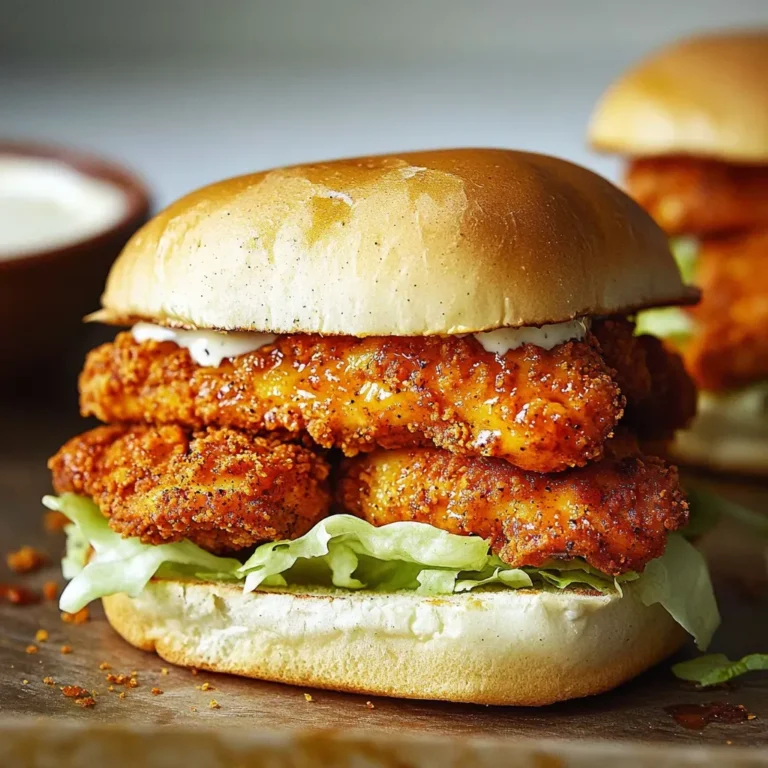 Savory Nashville Hot Chicken Baked Sandwich