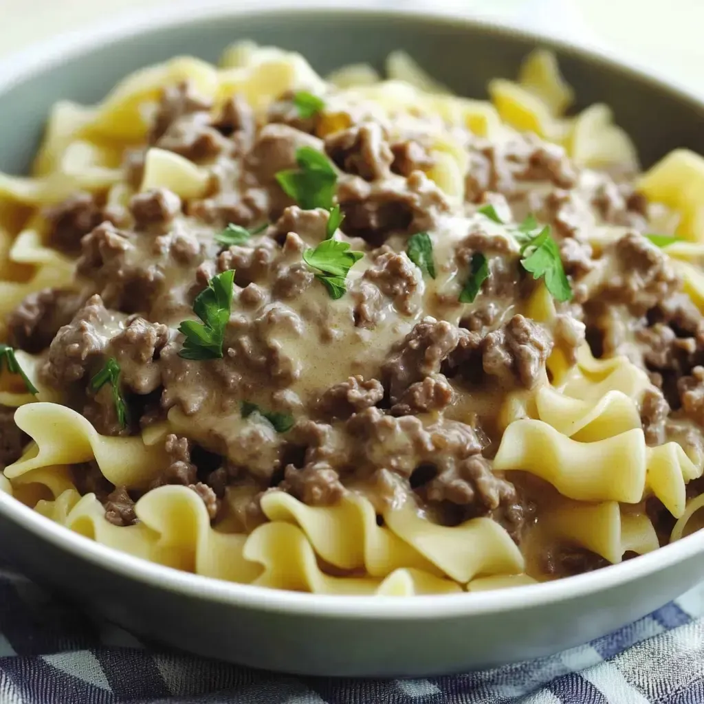 Savory One-Pot Beef Stroganoff