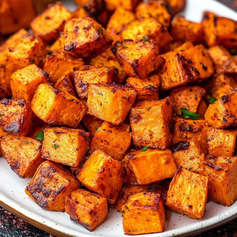 Savory Roasted Sweet Potatoes: A Flavorful Side Dish