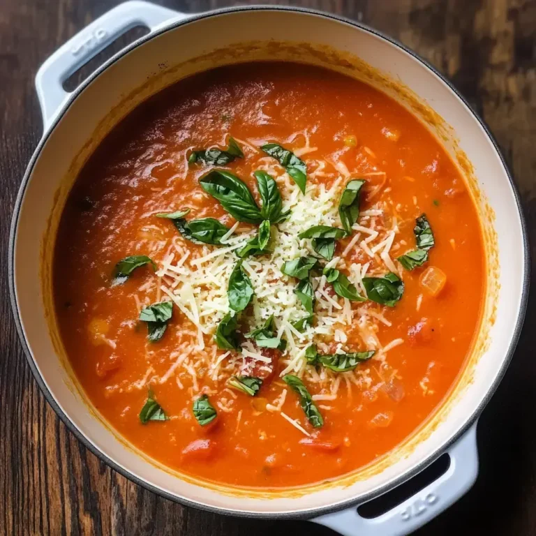 Savory Tomato Basil Soup