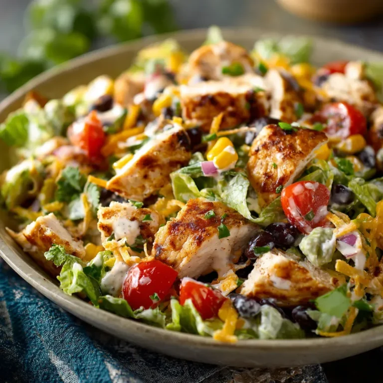 Sizzling Southwest Chicken Salad Recipe