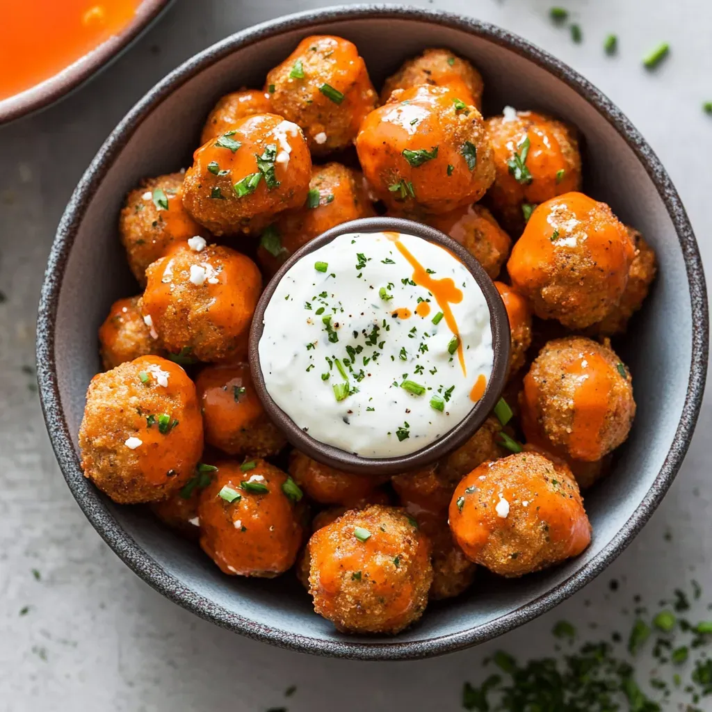 Spicy Buffalo Chickpea Bites Recipe