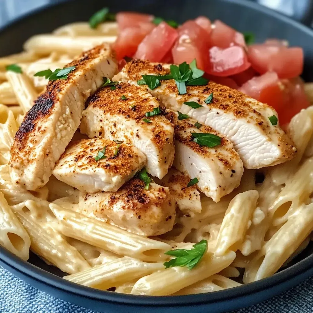 Spicy Cajun Chicken Penne Pasta