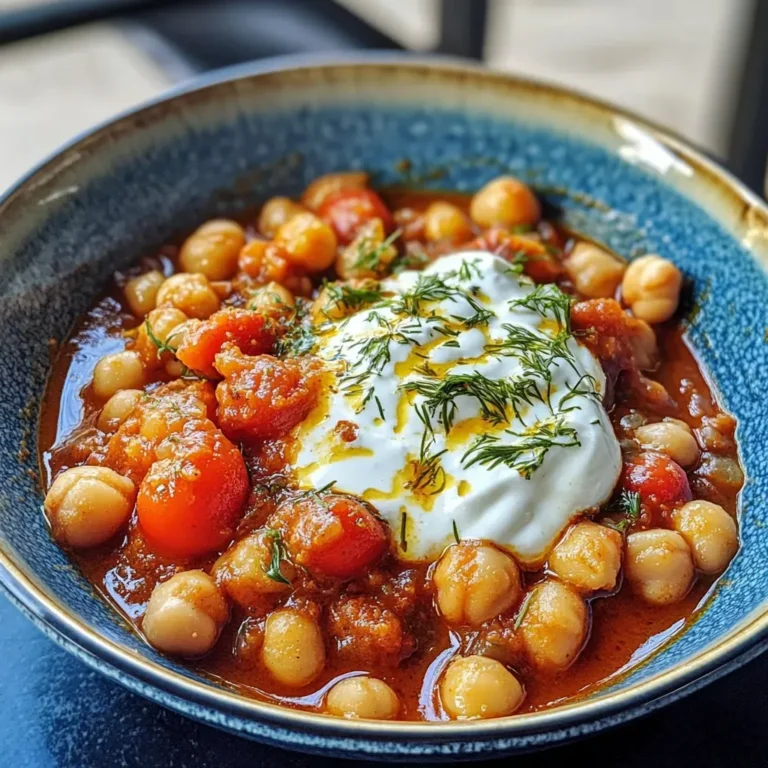 Spicy Chickpea Harissa Stew Recipe