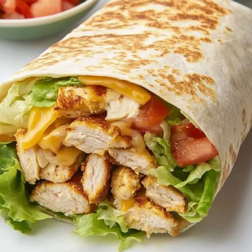 Spicy Chipotle Ranch Chicken Burrito Recipe