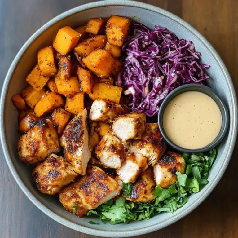 Spicy Sweet Chicken Bowl Recipe