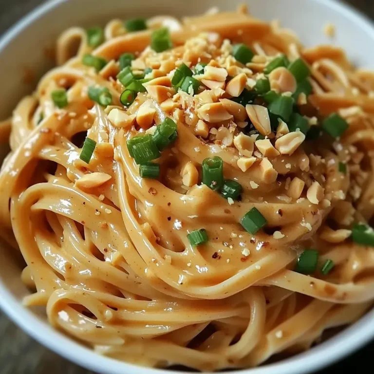 Spicy Thai Peanut Noodles: Delicious Recipe