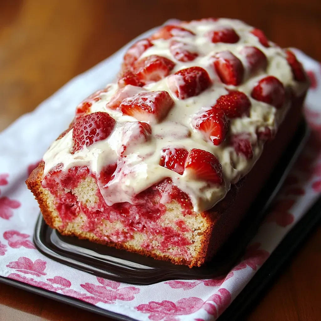 Strawberry Cheese Bread: Delicious Recipe for Sweet Treats