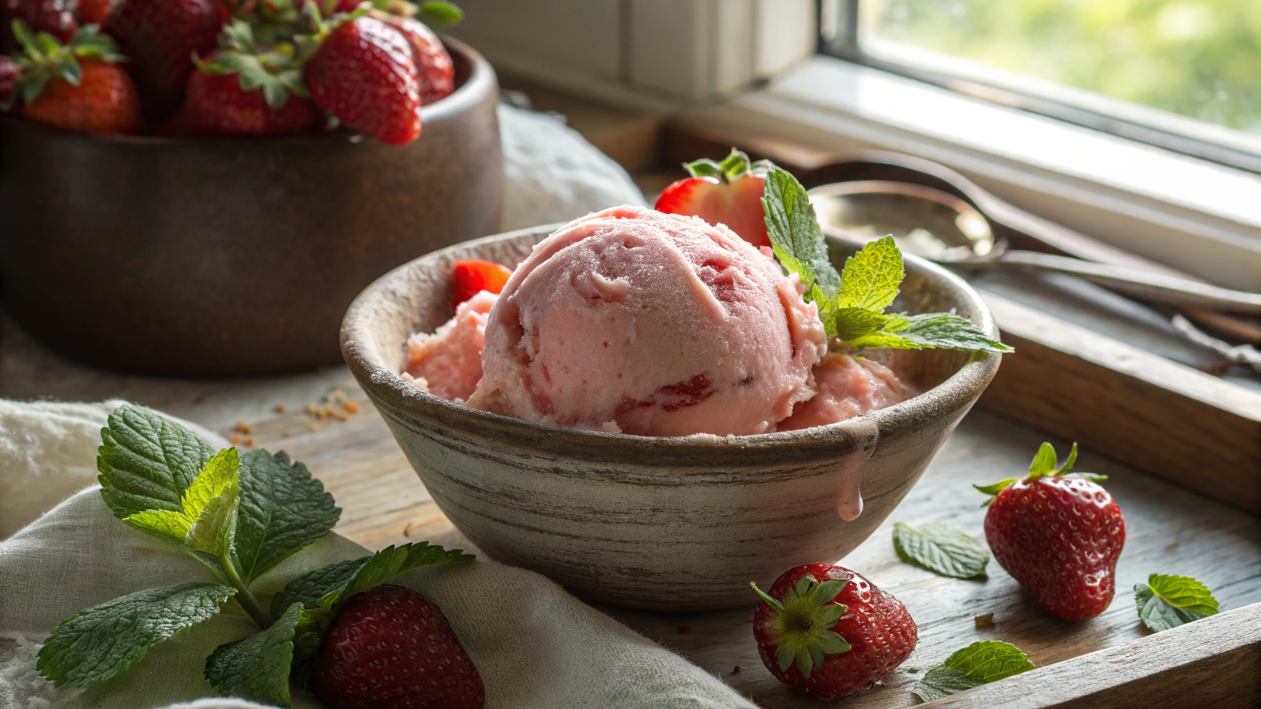 Strawberry Ice Cream